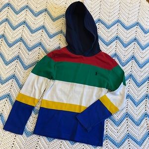 Kids hooded Polo Ralph Lauren Shirt